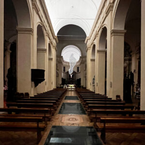 Photomontage in the San Rufino Cathedral, Assisi